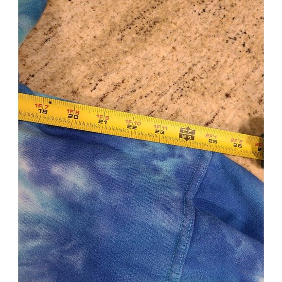 Roblox Blue Tie Dye Hoodie. Jon Lauren. Men's Size L. Front Pockets - Picture 9 of 12